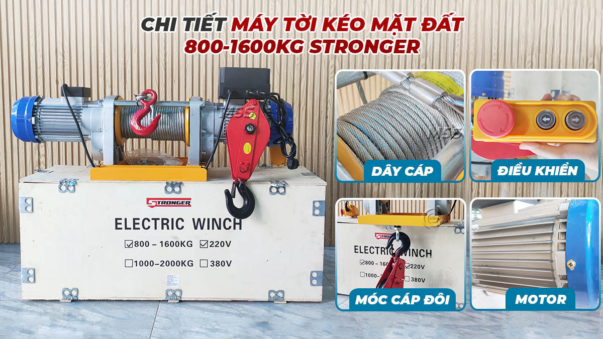 Tời điện Stronger  