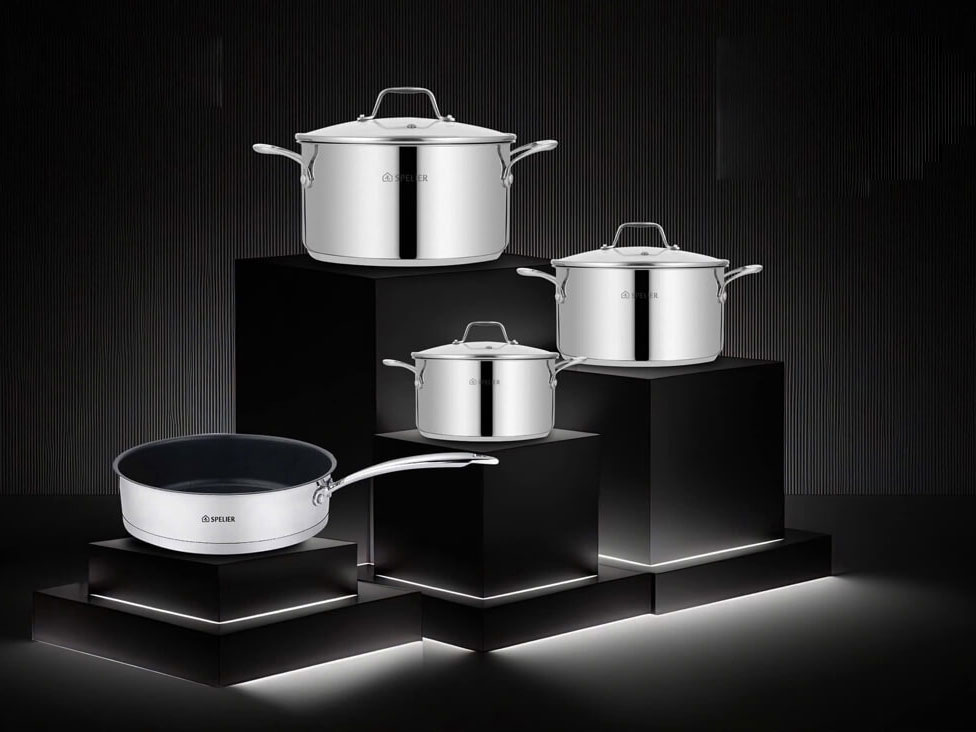 Bộ nồi inox 304 Spelier Venus