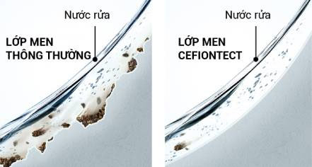 Bồn tiểu nam TOTO UT570T sử dụng công nghệ men CeFiONtect hiện đại tạo nên lớp tráng vô cùng mịn