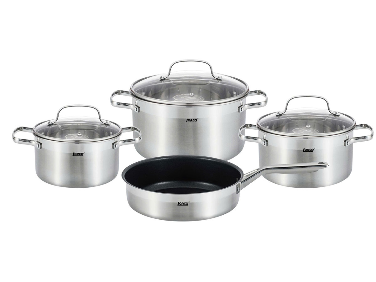 Bộ nồi inox 3 lớp Lorca TA-5509