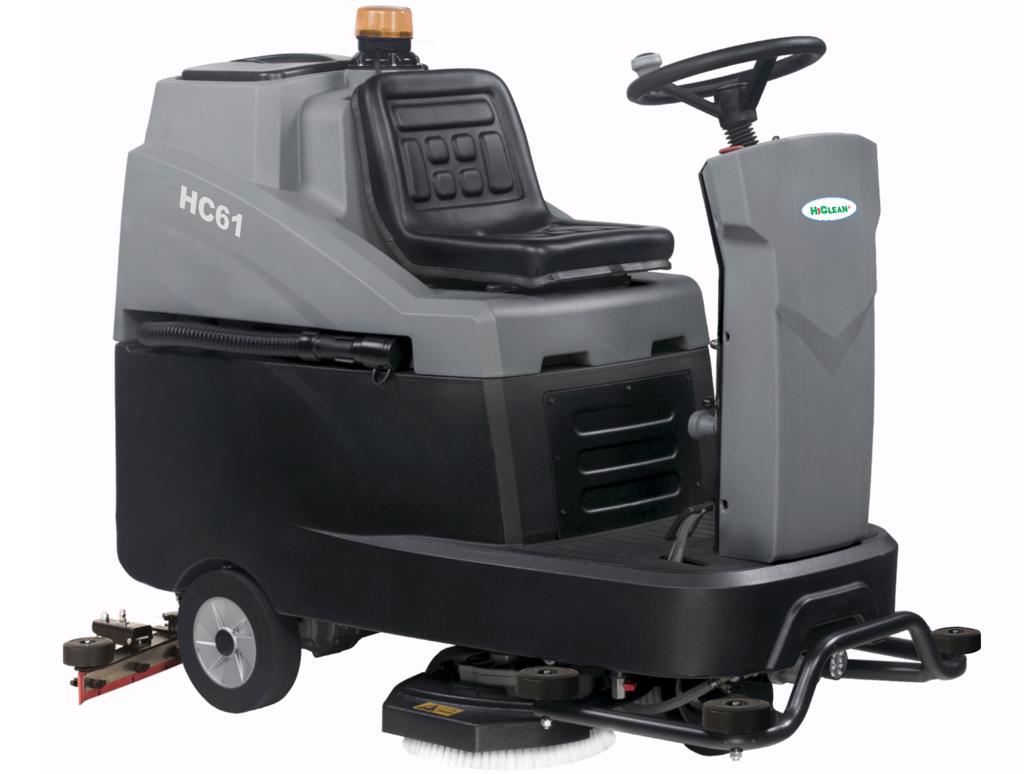 Máy chà sàn liên hợp ngồi lái HiClean HC61 (Dùng bình)