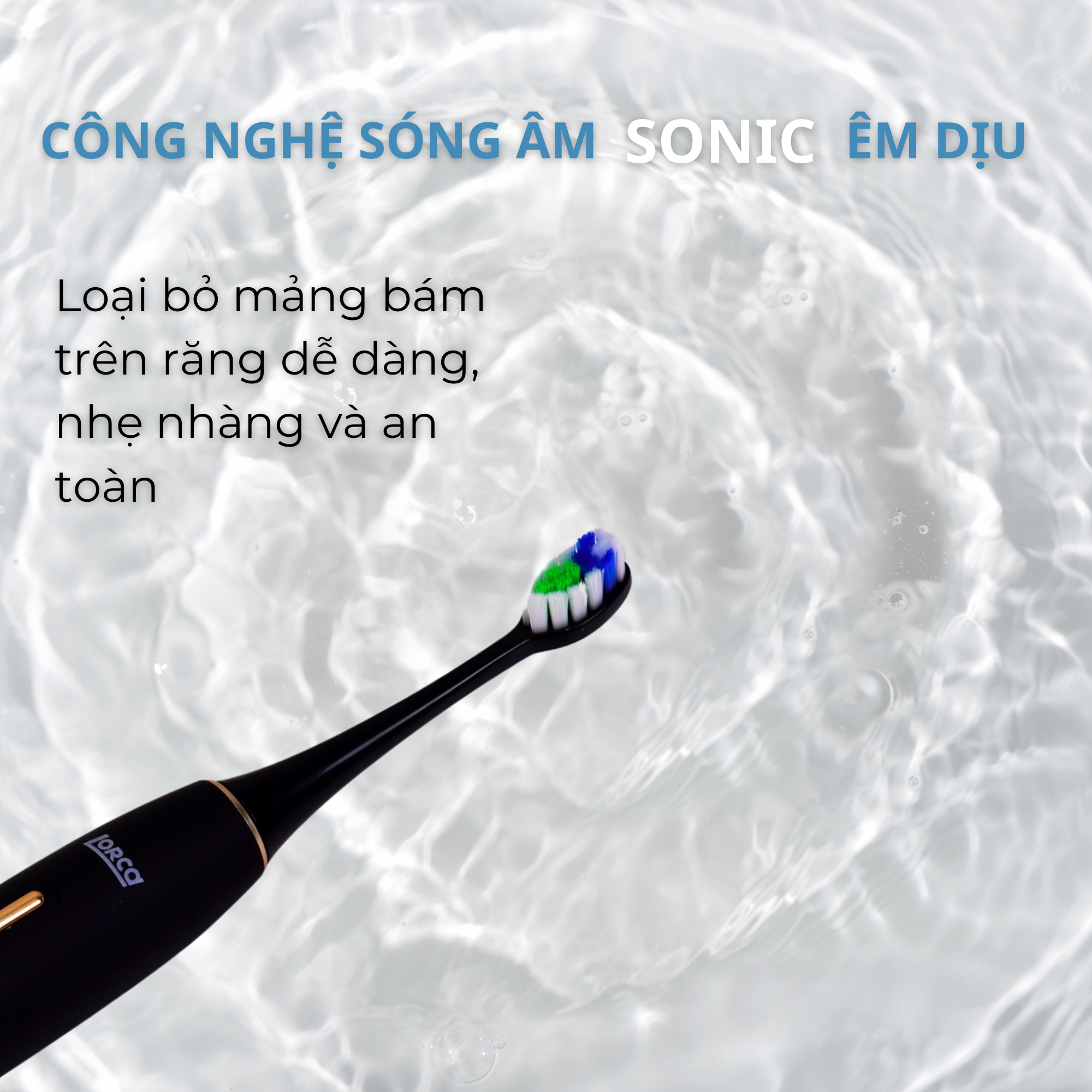 Bàn chải điện Lorca TA-9208TB