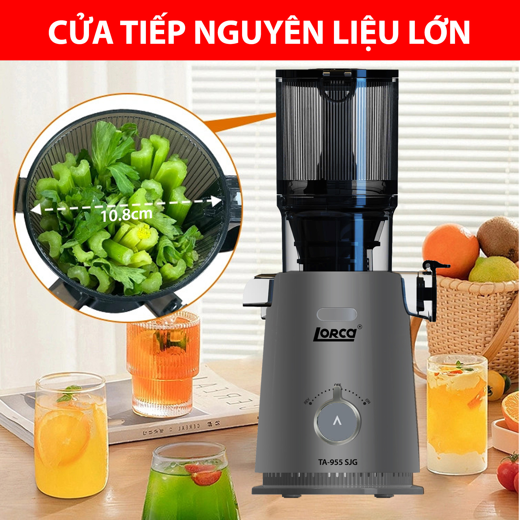 Máy ép Lorca TA-955SJG
