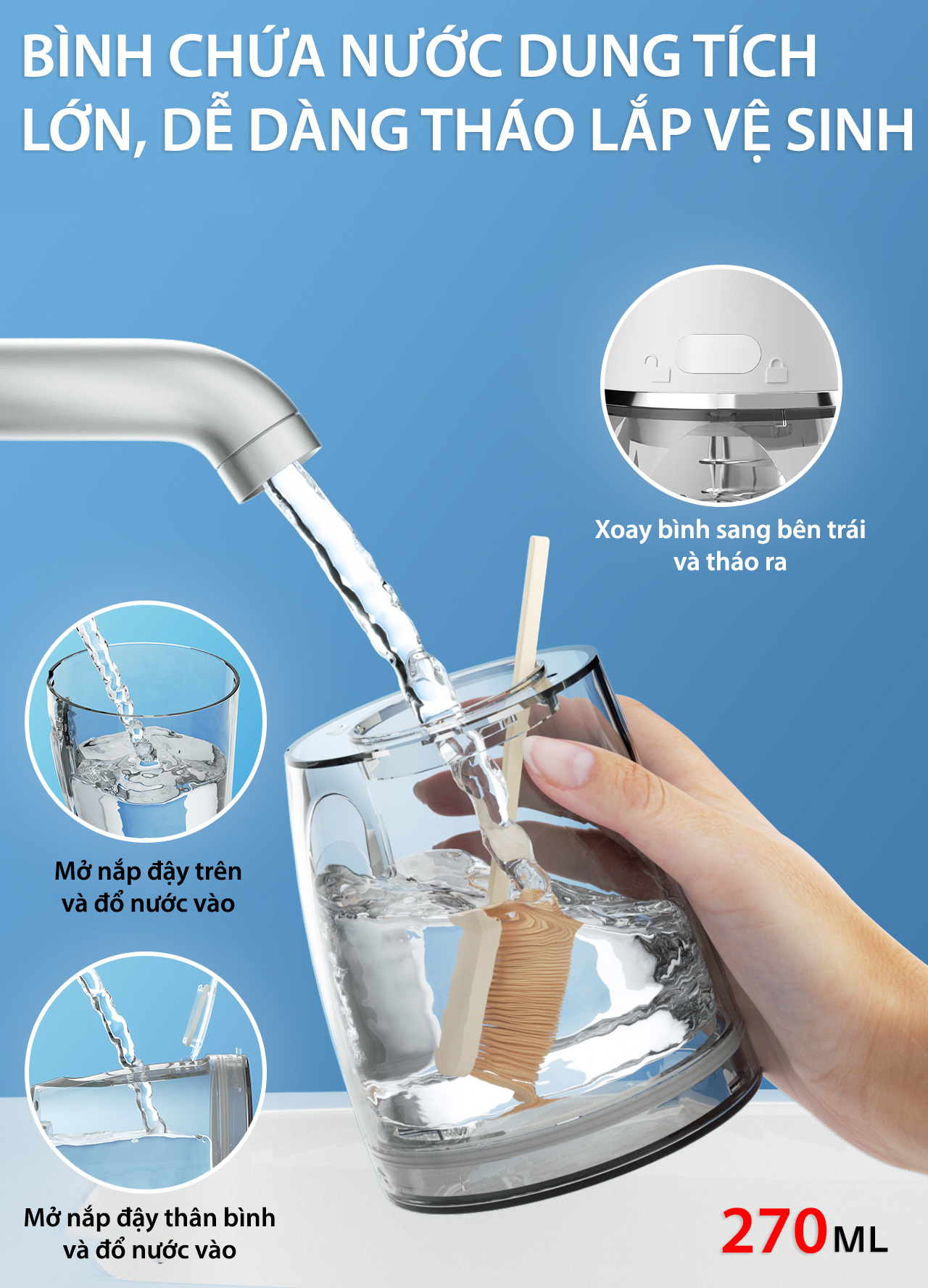 Máy tăm nước