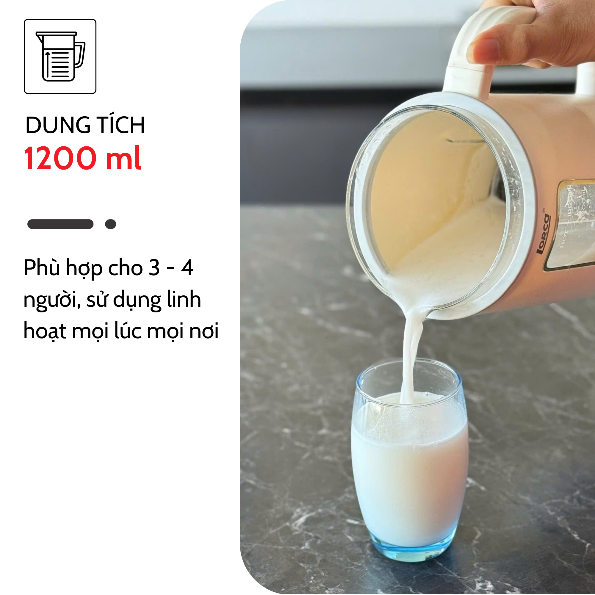 Máy xay sữa TA-7002E