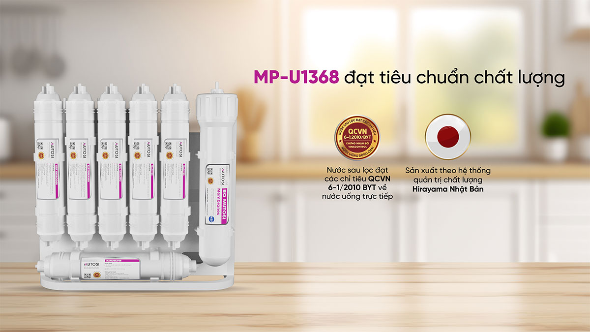Máy lọc nướ RO Mutosi