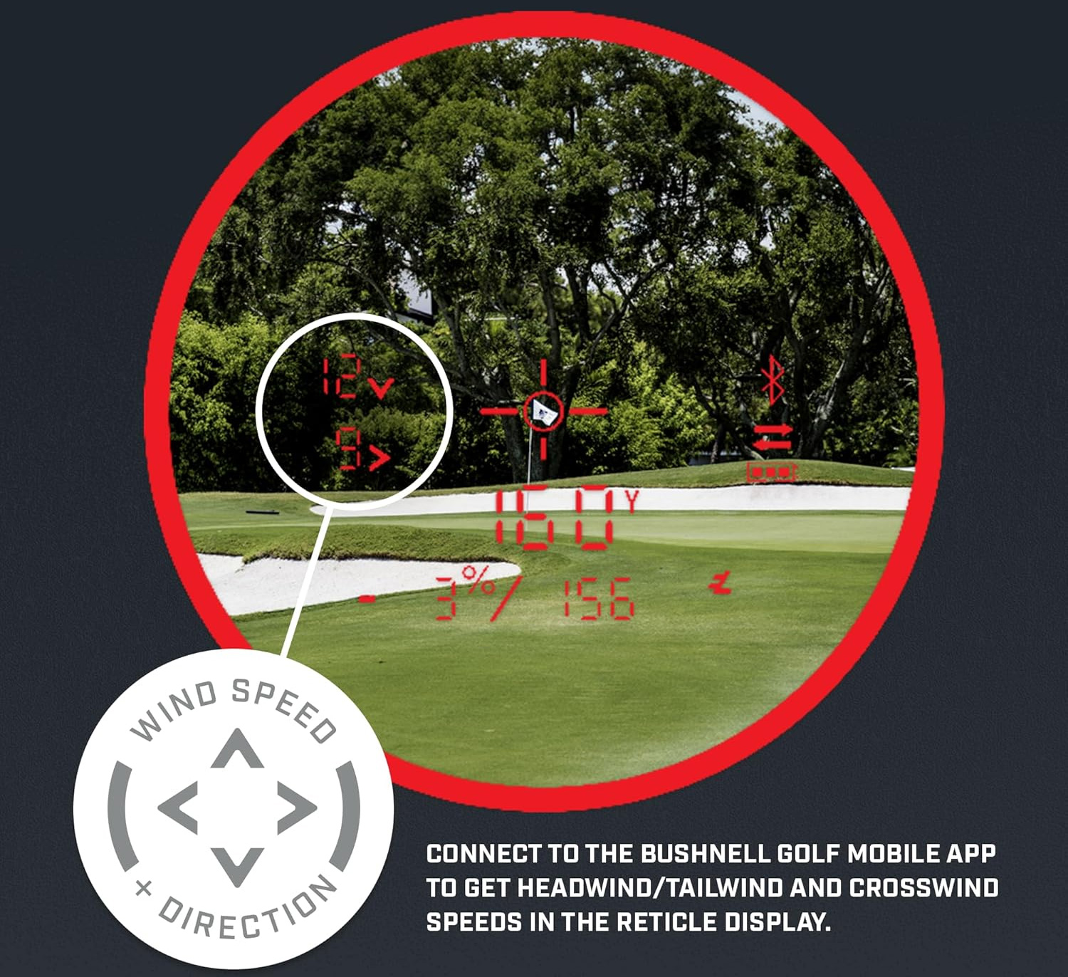 Ống nhòm Golf Bushnell Pro X3+ Link