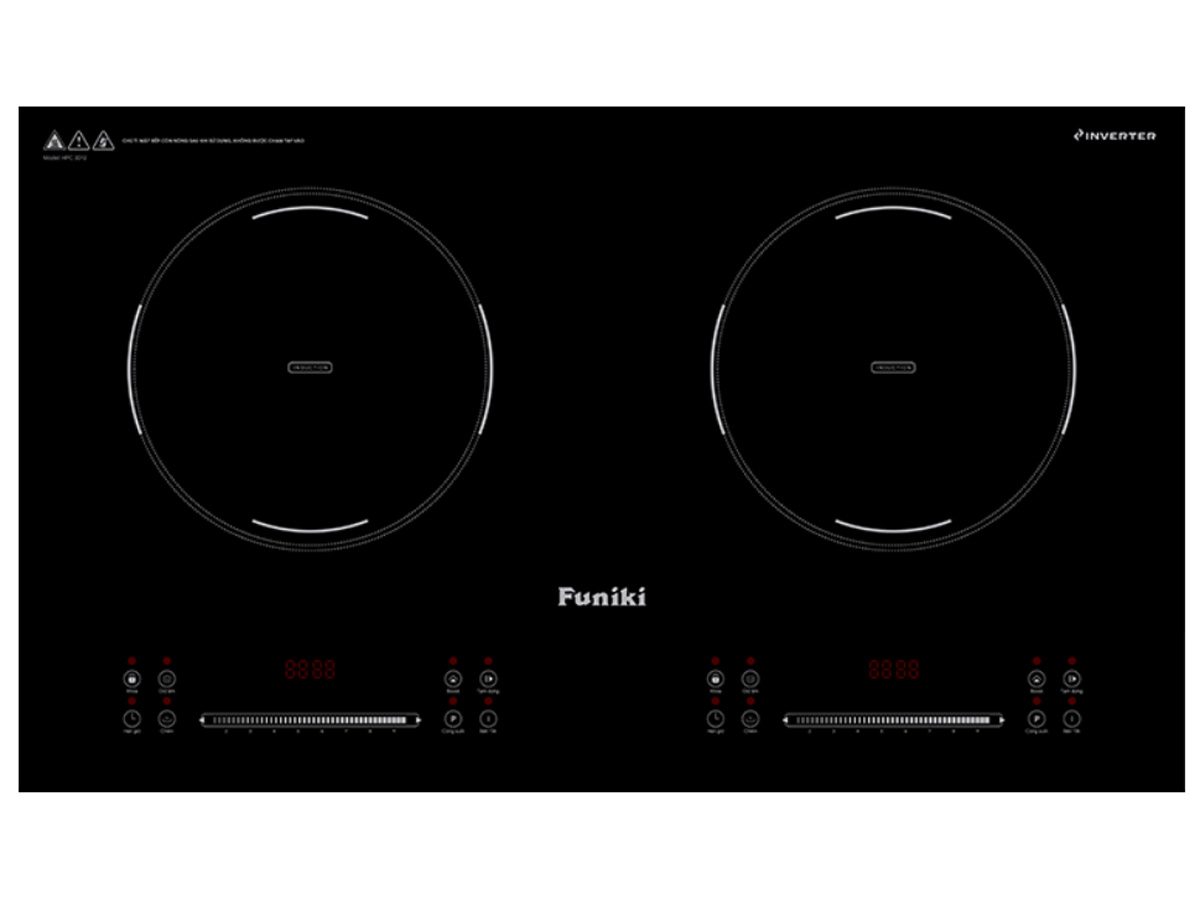 Bếp từ đôi Funiki HPC 3D12