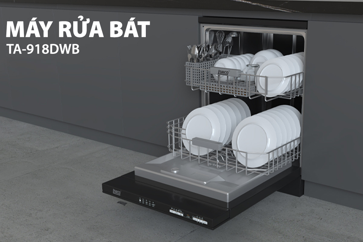 Máy rửa bát Lorca TA-918DWB