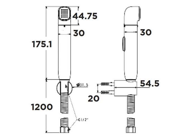 Vòi xịt Toilet American Standard  