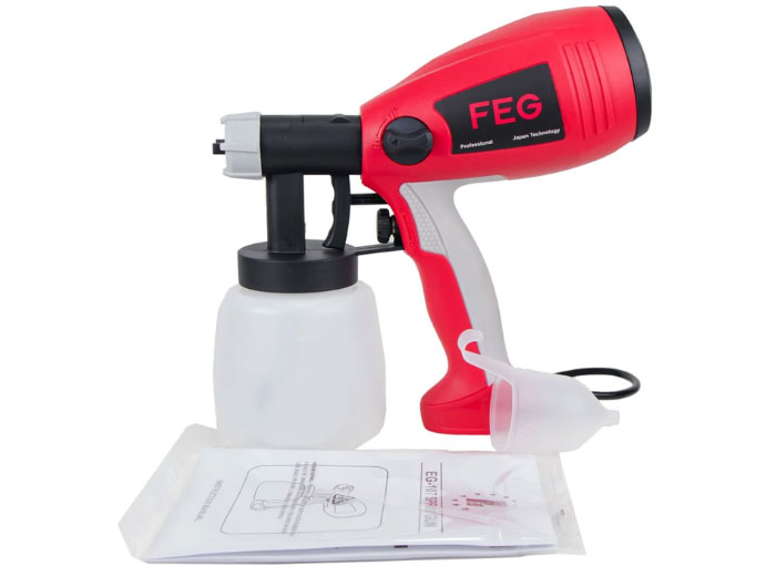 máy phun sơn FEG EG-107 có bình chứa 800ml