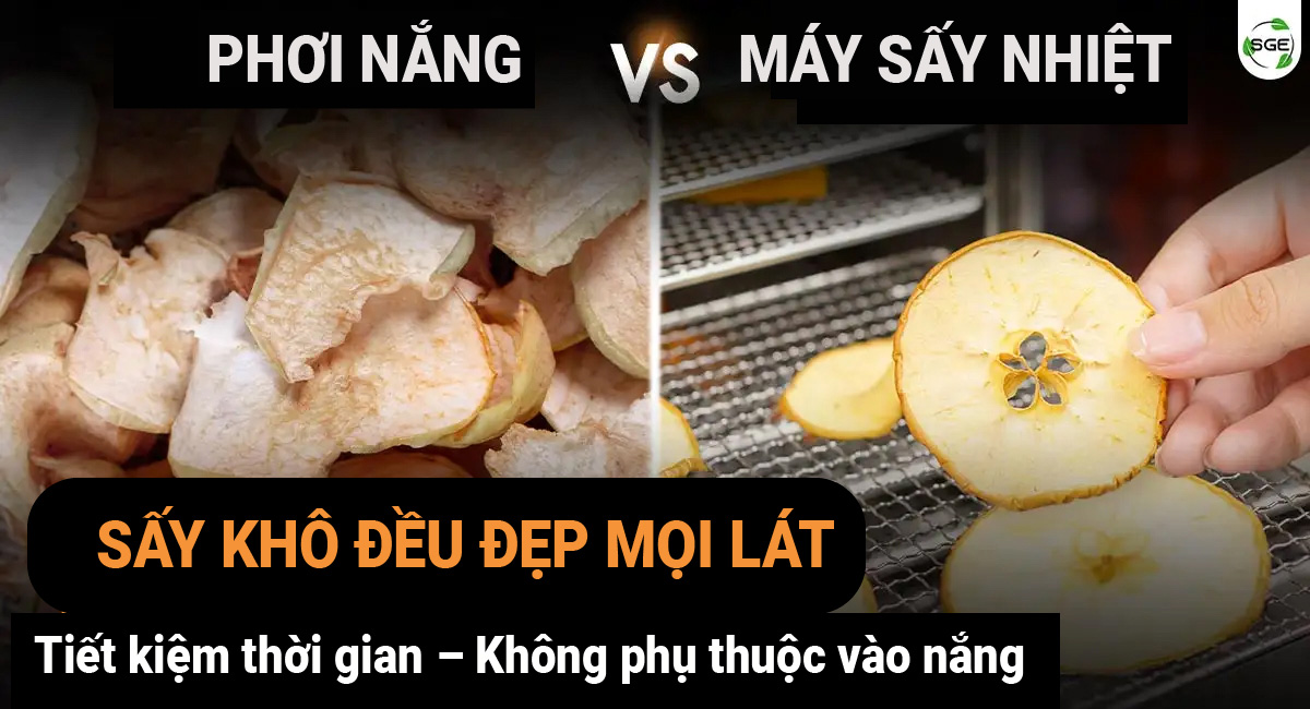 Máy sấy thực phẩm GE-ECO-12 (12 khay