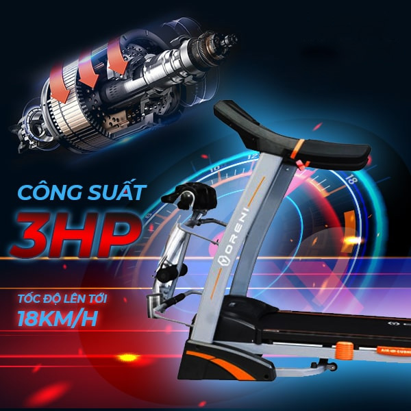 Máy chạy bộ điện Oreni