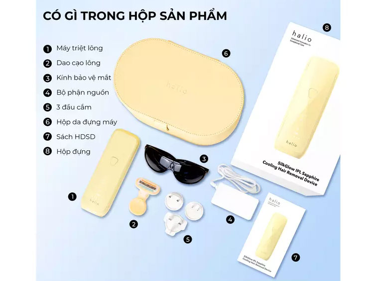 Máy triệt lông IPL  