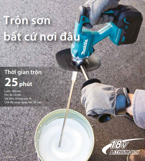 Makita DUT130RTE (BL) còn hoạt động với công suất mạnh mẽ rút ngắn thời gian chờ đợi cho người dùng Makita DUT130RTE (BL) còn hoạt động với công suất mạnh mẽ rút ngắn thời gian chờ đợi cho người dùng