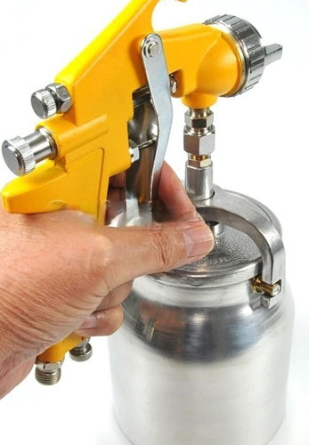 súng phun sơn Tolsen 73185 tạo ra lớp sơn mịn, đều