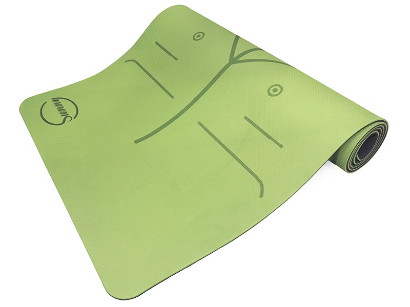 Thảm tập Yoga TPE Sunny 2 lớp 6mm ED-66VD
