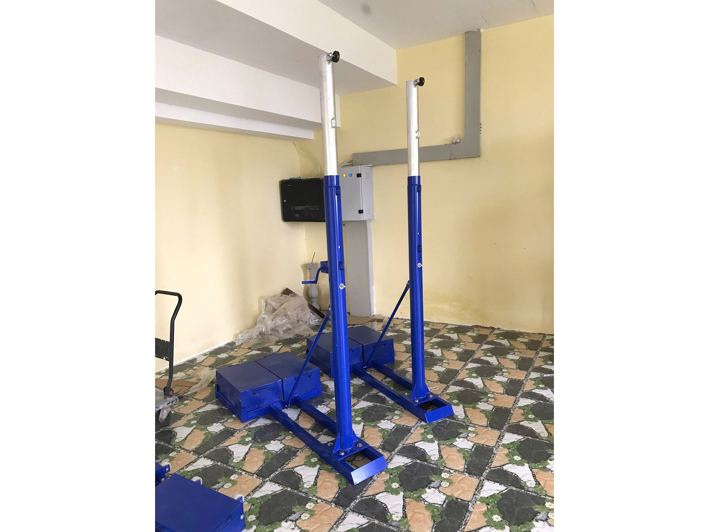 Trụ bóng chuyền thi đấu  