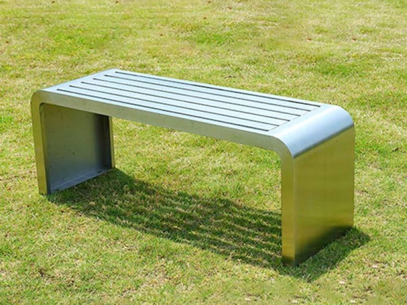 Ghế công viên inox 