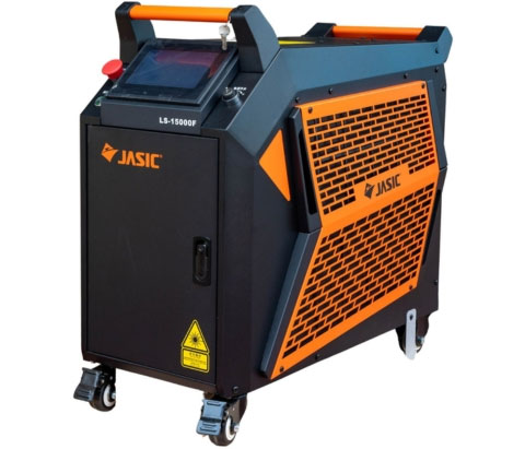 máy hàn laser Jasic LS-15000F có kiểu dáng hiện đại