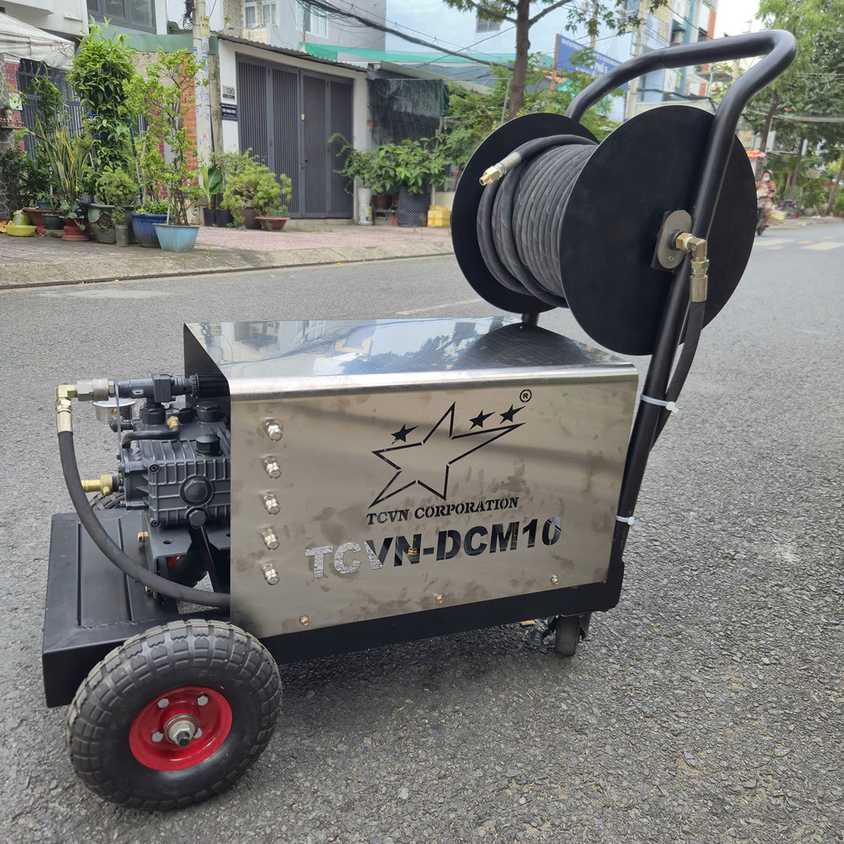 Máy thông tắc đường ống TCVN-DCM10