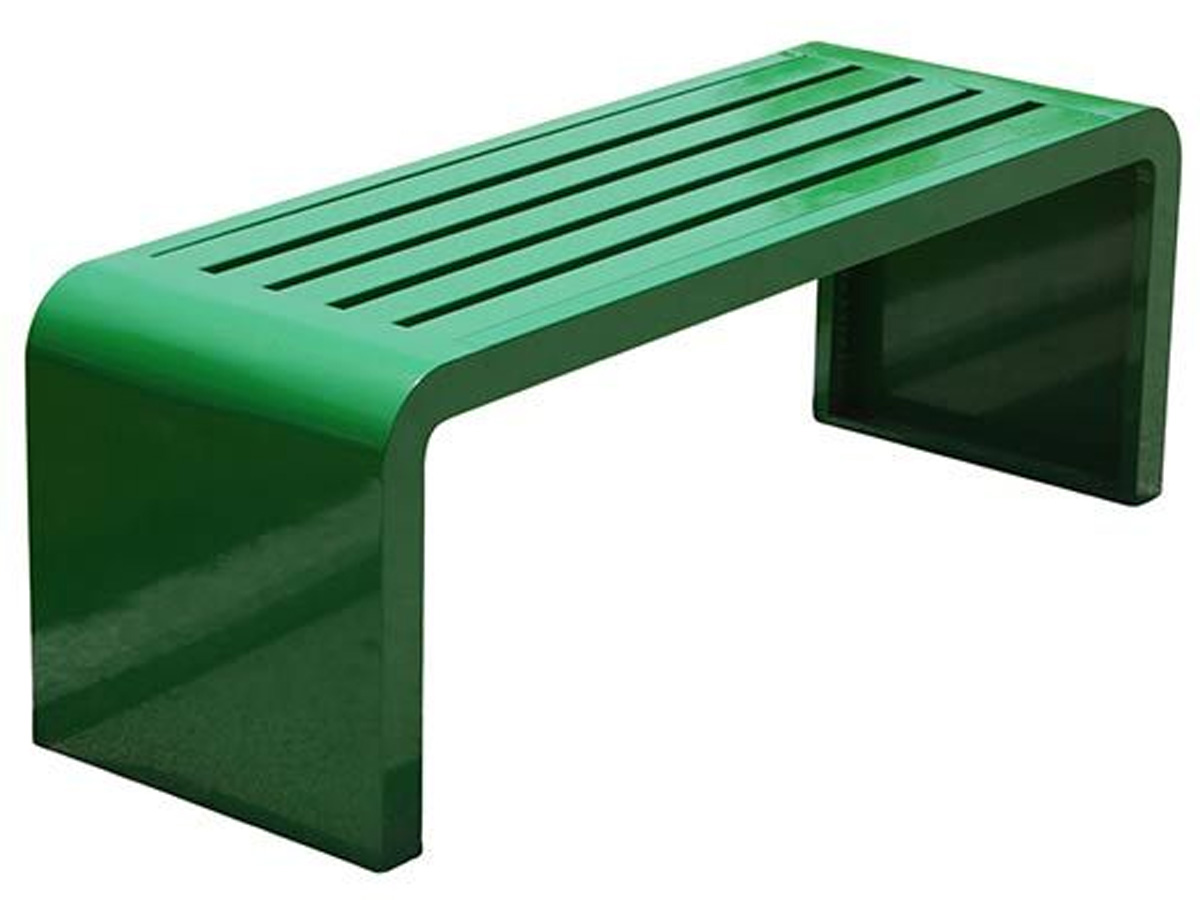 Ghế công viên không tựa 150cm (thép phun sơn)