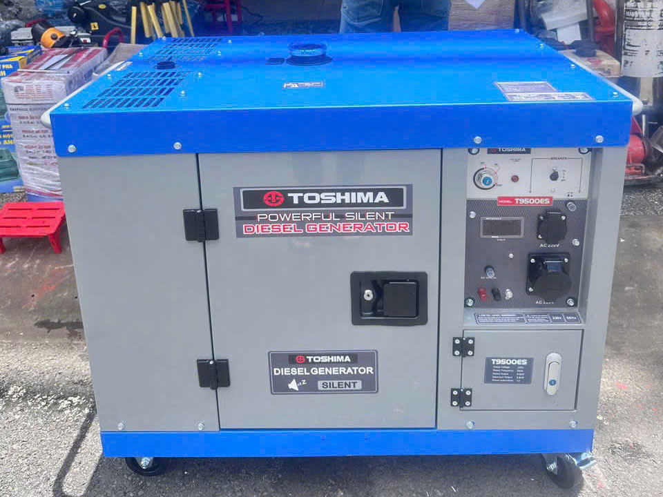 Máy phát điện chạy dầu Toshima T9500ES (8KW)