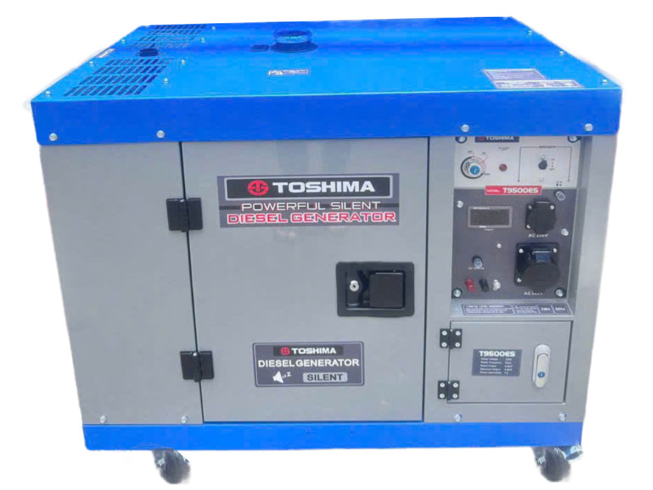 Máy phát điện chạy dầu Toshima T9500ES (8KW)
