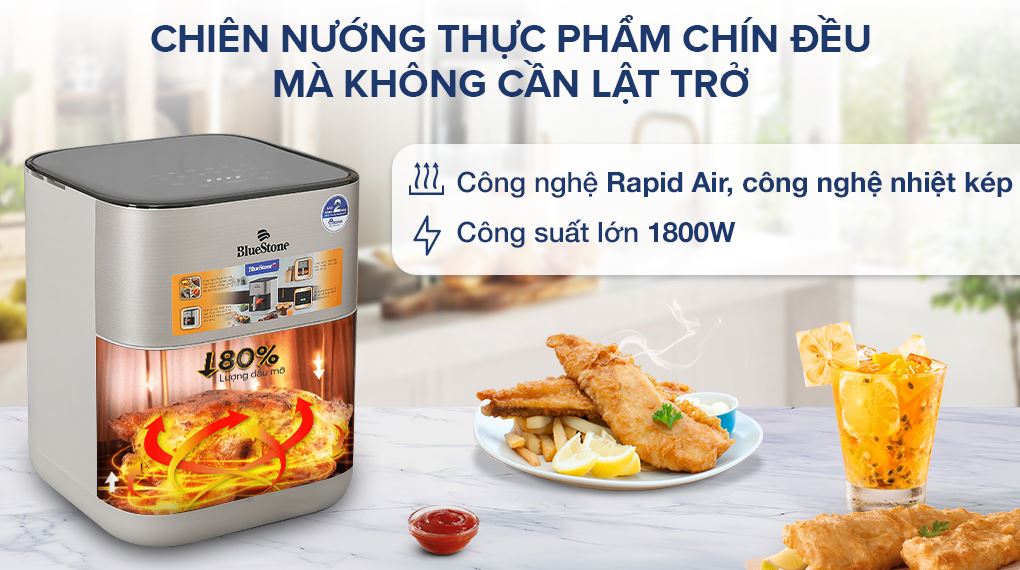Nồi chiên không dầu BlueStone 