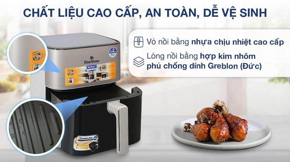 Nồi chiên không dầu BlueStone AFB-5867