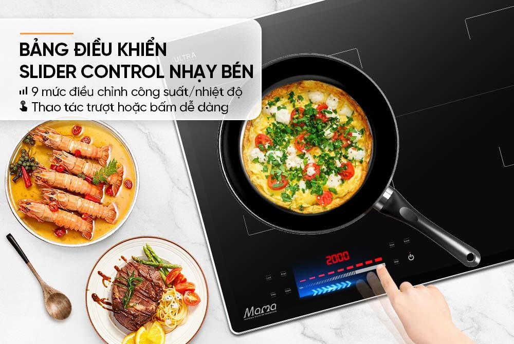Bếp từ đôi Sunhouse Mama MMB82252-M