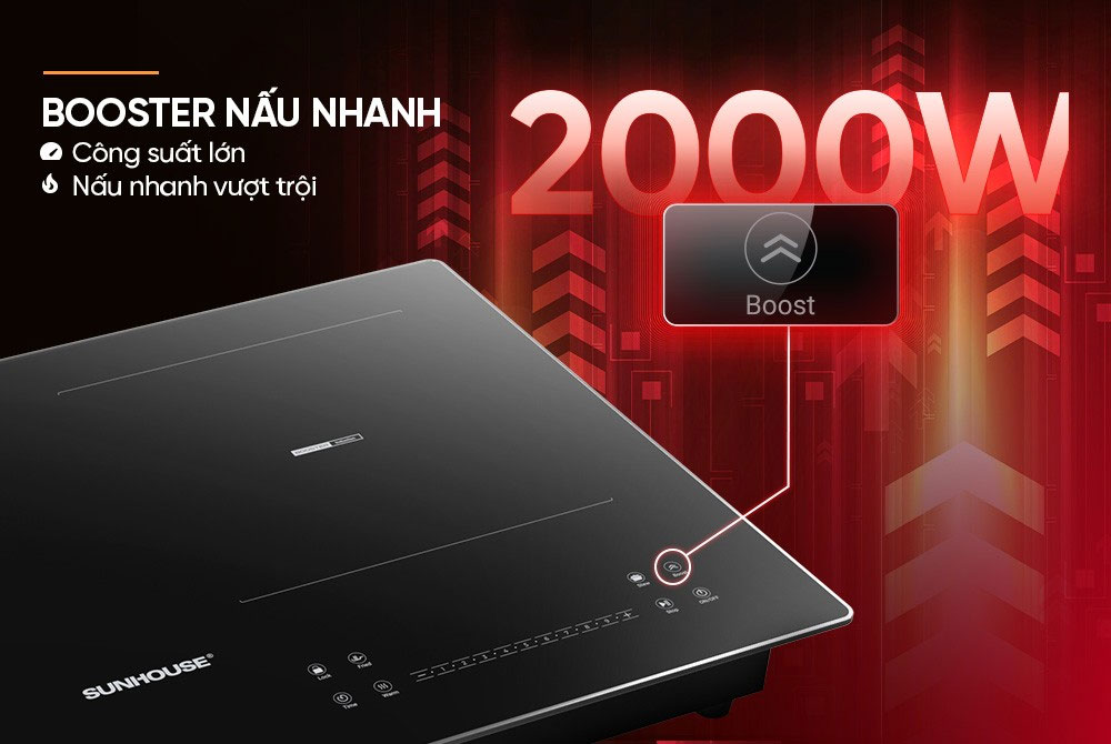 Bếp đôi điện từ  
