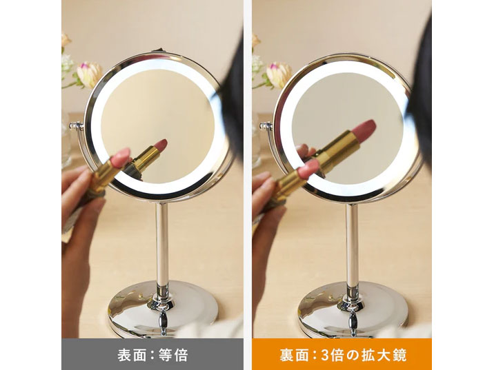 Gương đèn led trang điểm để bàn MotoM GST014