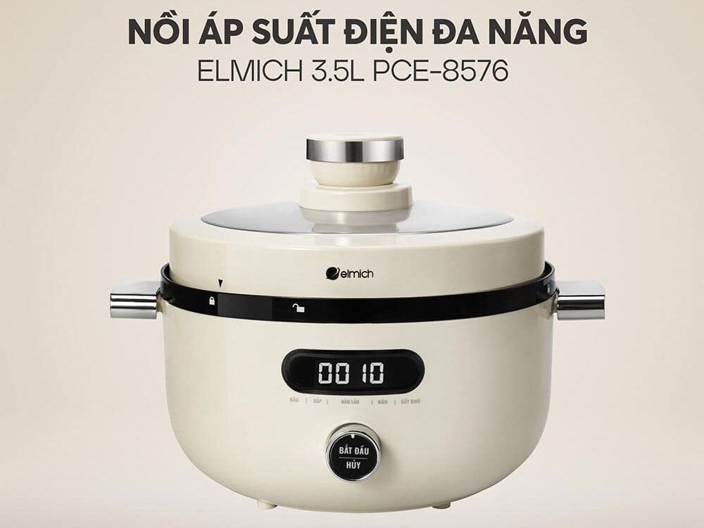 Nồi áp suất điện đa năng Elmich PCE-8576