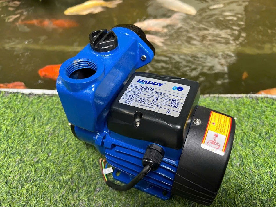 Máy bơm nước đẩy cao Happy Pump HCK370D