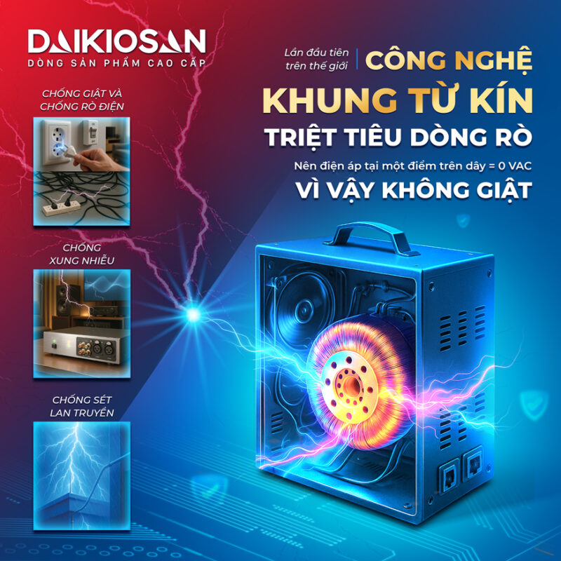 Chống giật trọn đời Daikiosan DE150 1F Chống giật trọn đời Daikiosan DE150 1F