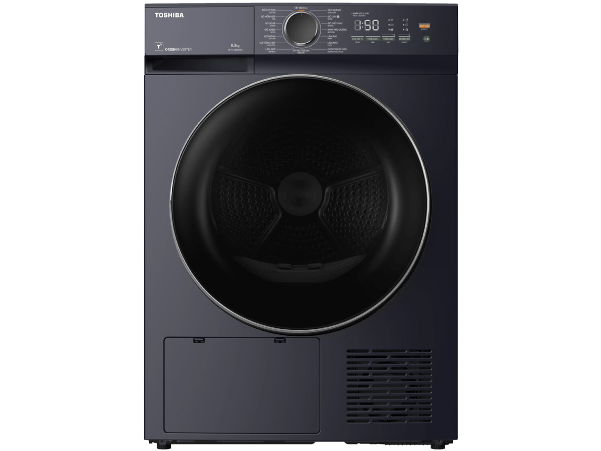 Máy sấy bơm nhiệt Toshiba 8 kg TD-T21B90HWV(MG)
