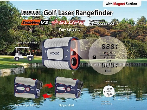 Ống nhòm đo khoảng cách chơi Golf  