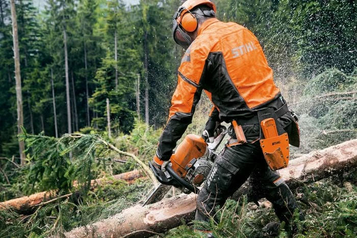 STIHL MS-070 sử dụng hệ thống lưỡi cắt làm từ chất liệu cao cấp