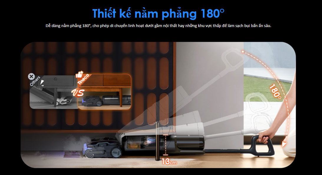 Máy hút bụi lau nhà  