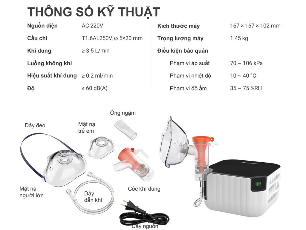 Máy xông khí dung Jumper  