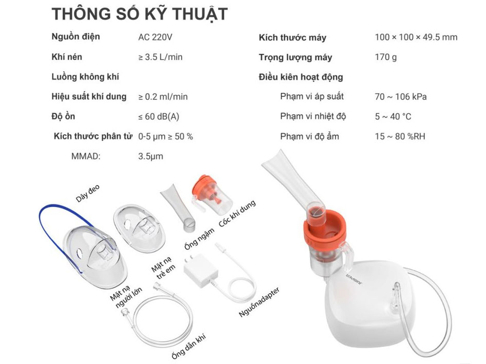 Máy xông khí dung mini Jumper 