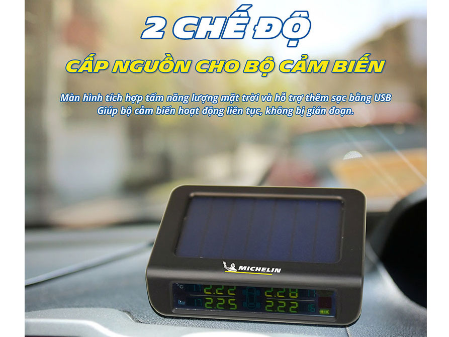 Cảm biến áp suất lốp Michelin  