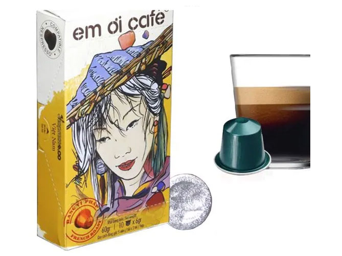 Cà phê viên nén Em Ơi Cafe Italian Roast 10 viên/hộp