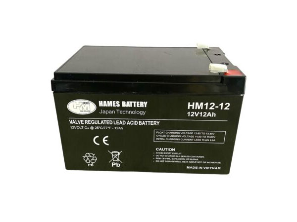 Ắc quy 12V 12Ah Hames HM12-12