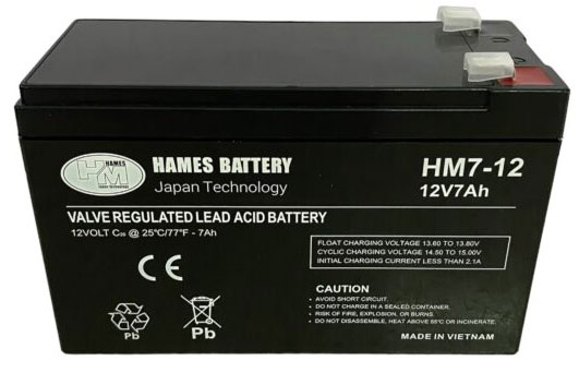 Ắc quy 12V 7Ah Hames HM7-12