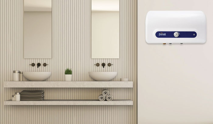 bình nóng lạnh Ferroli QQ EVO 20L TE có kiểu dáng đẹp, hiện đại