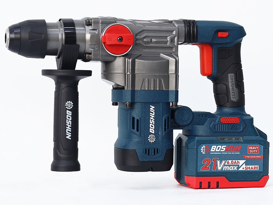 Máy khoan bê tông chạy pin Boshun BS-RH2802BL (2 pin, 1 sạc)