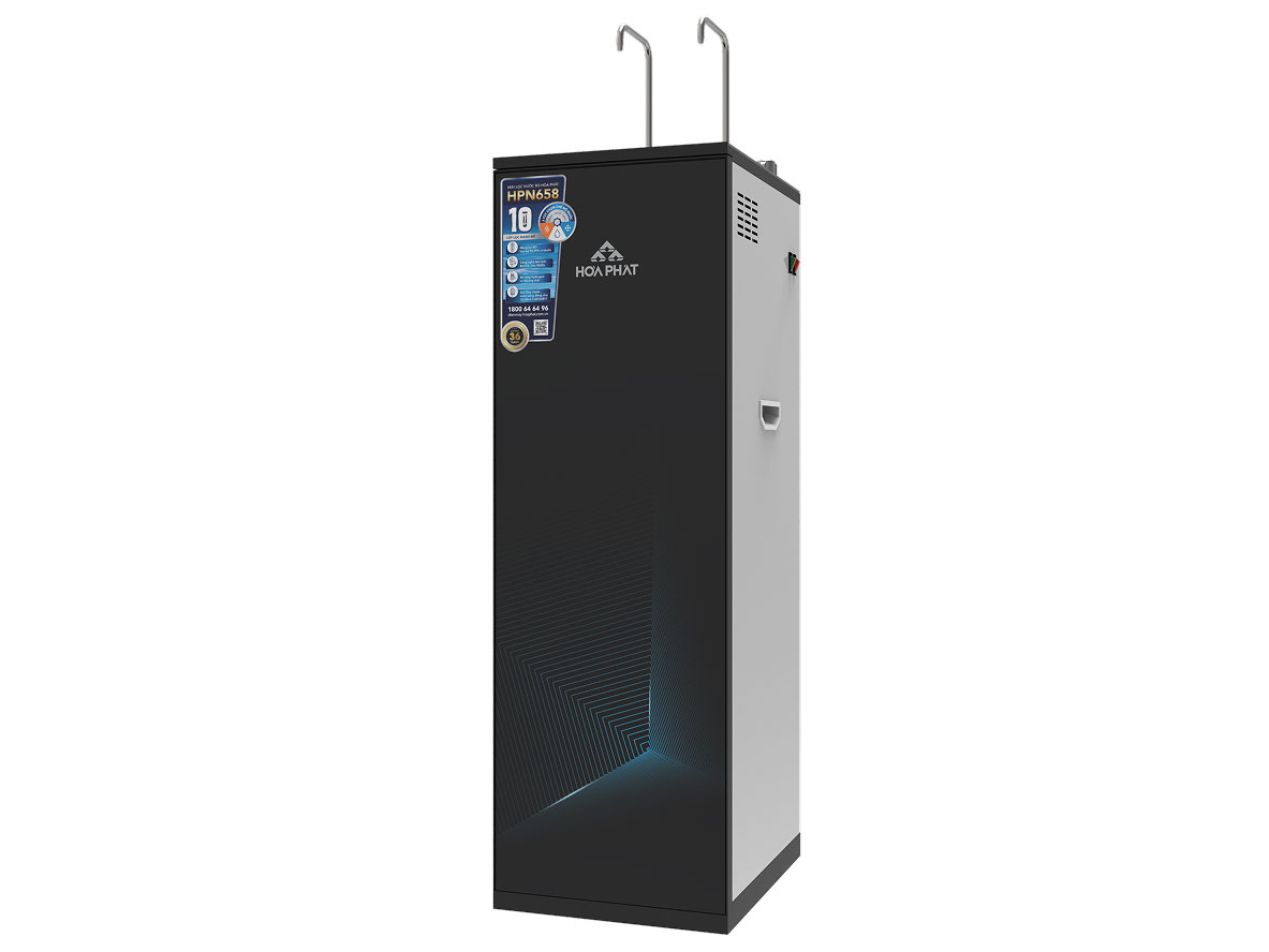 Máy lọc nước RO nóng nguội lạnh Hòa Phát HPN658