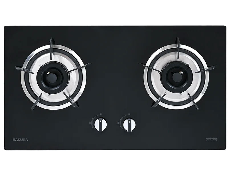 Bếp gas âm đôi Sakura SG2521GB